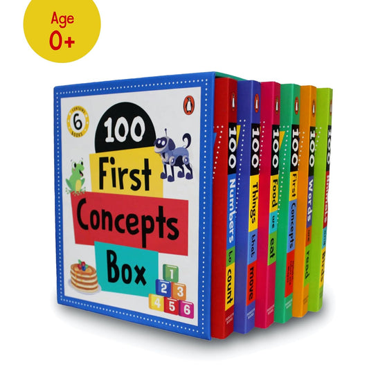 100 FIRST CONCEPTS BOX (6 Books Box-Set)