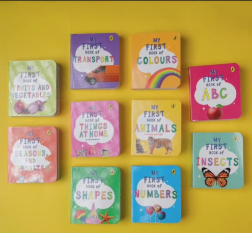 My First Library of Learning: collection of 10 board books for kids 0 to 3