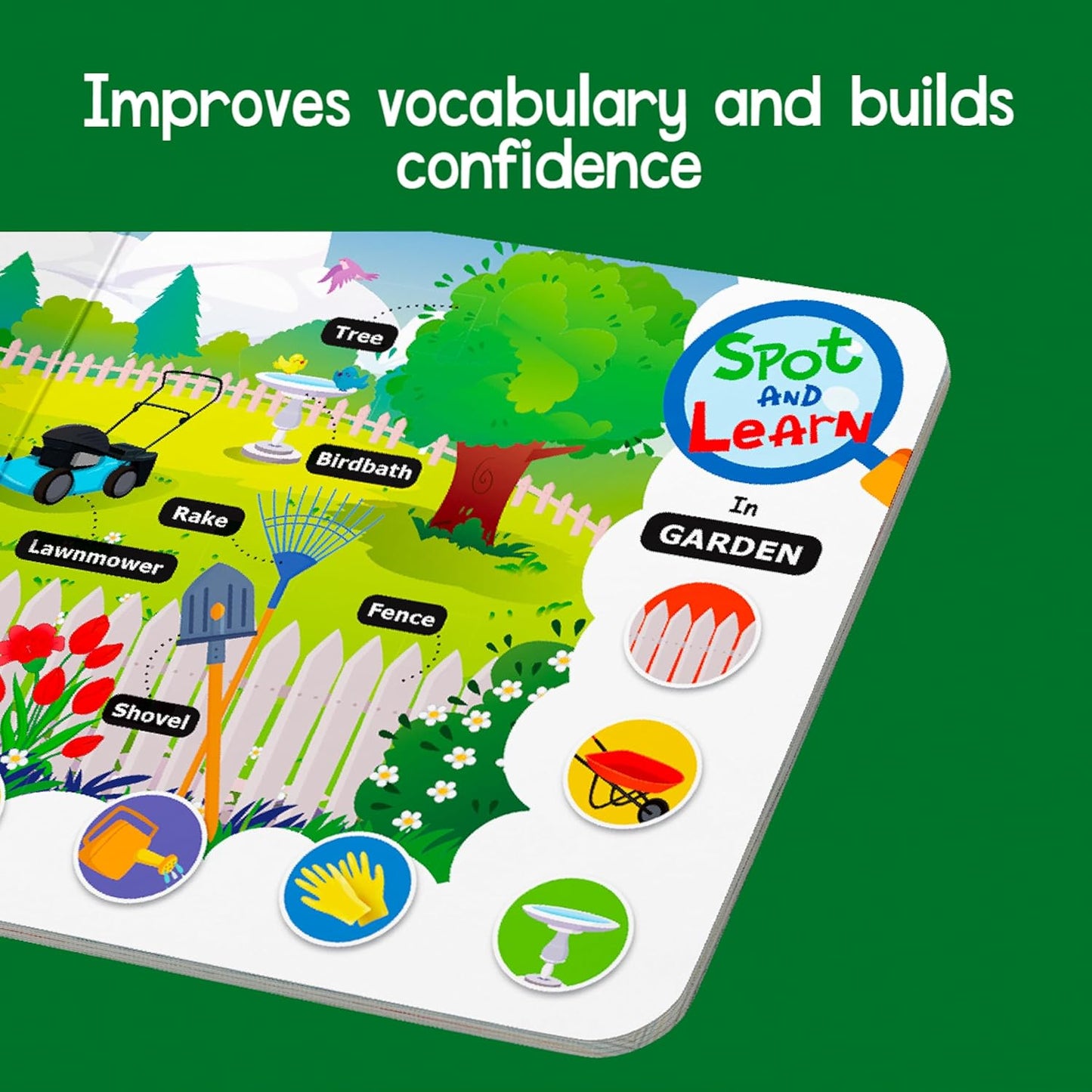 Spot and Learn with Pictures (board books for kids Age 0-3 years)