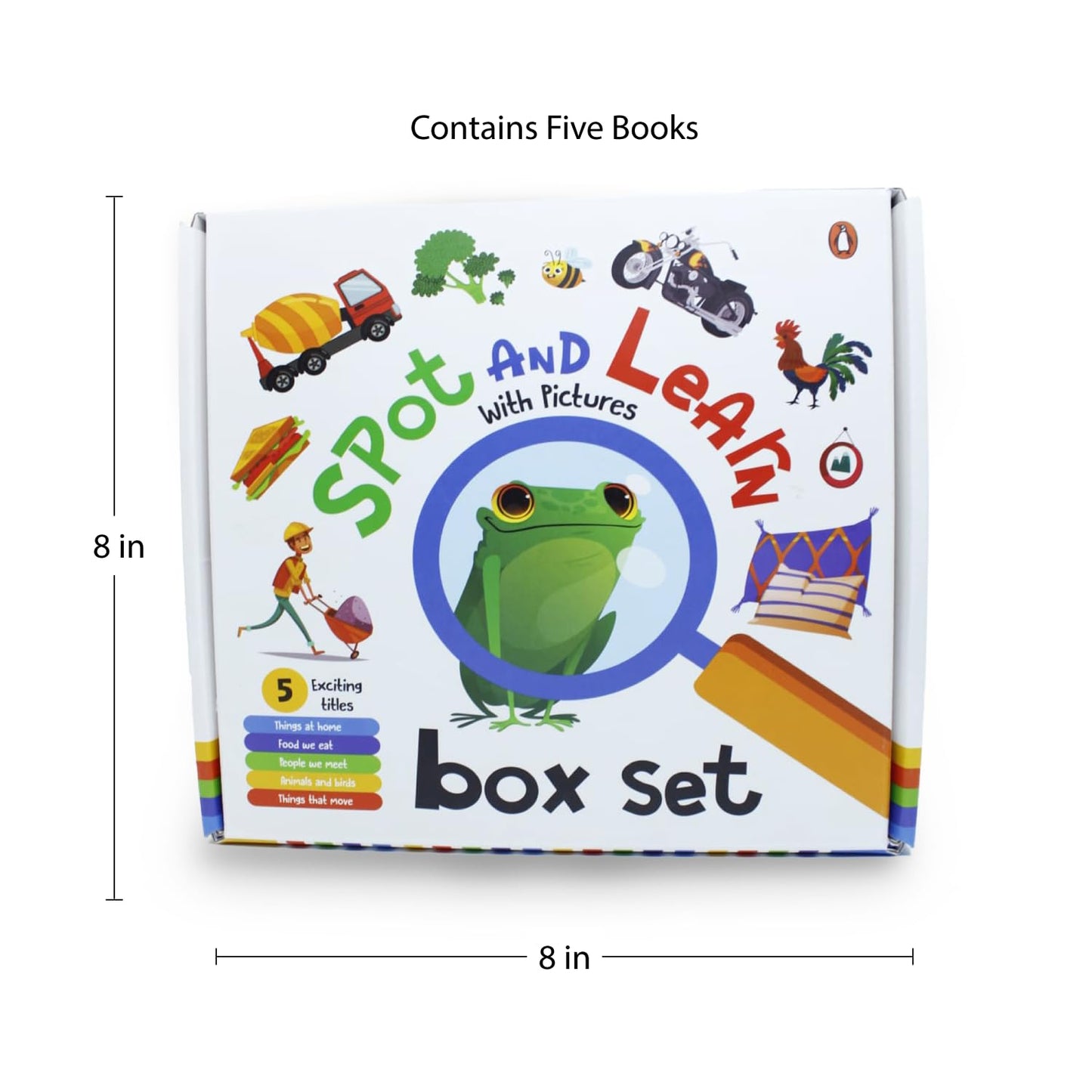 Spot and Learn with Pictures (board books for kids Age 0-3 years)